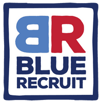 Blue Recruit logo